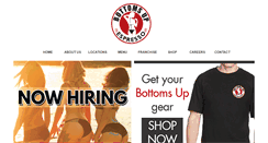 Desktop Screenshot of bottomsupespresso.com